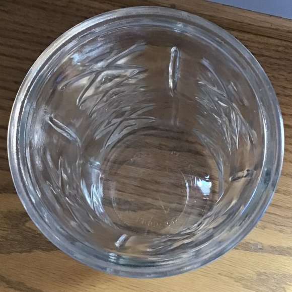 E. O. Brody Co - Clear Glass Vase with outward diamond shapes & vertical grooves - Picture 3 of 3